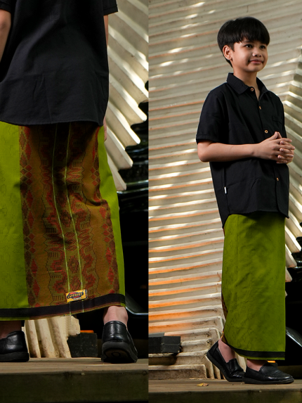 Sarung Sapphire Junior Polos Warna