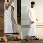 Sarung Sapphire Exclusive PT Putih Tumpal