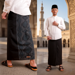 Sarung Sapphire Exclusive HT Hitam Tumpal
