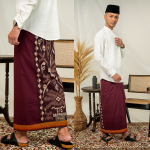 Sarung Sapphire Exclusive PWTK Polos Warna Tumpal Kembang
